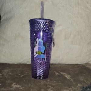 Wicked Purple Studded Tumbler